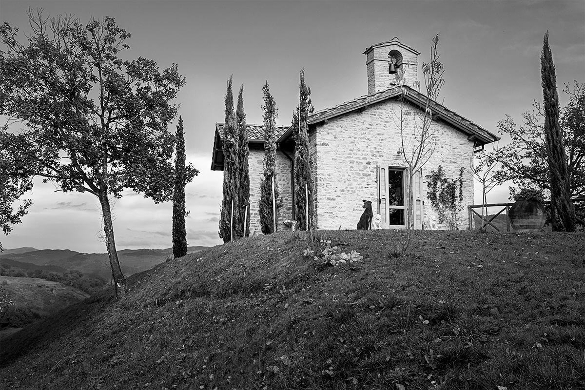 Restauro chiesa dei Bisacchi dopo