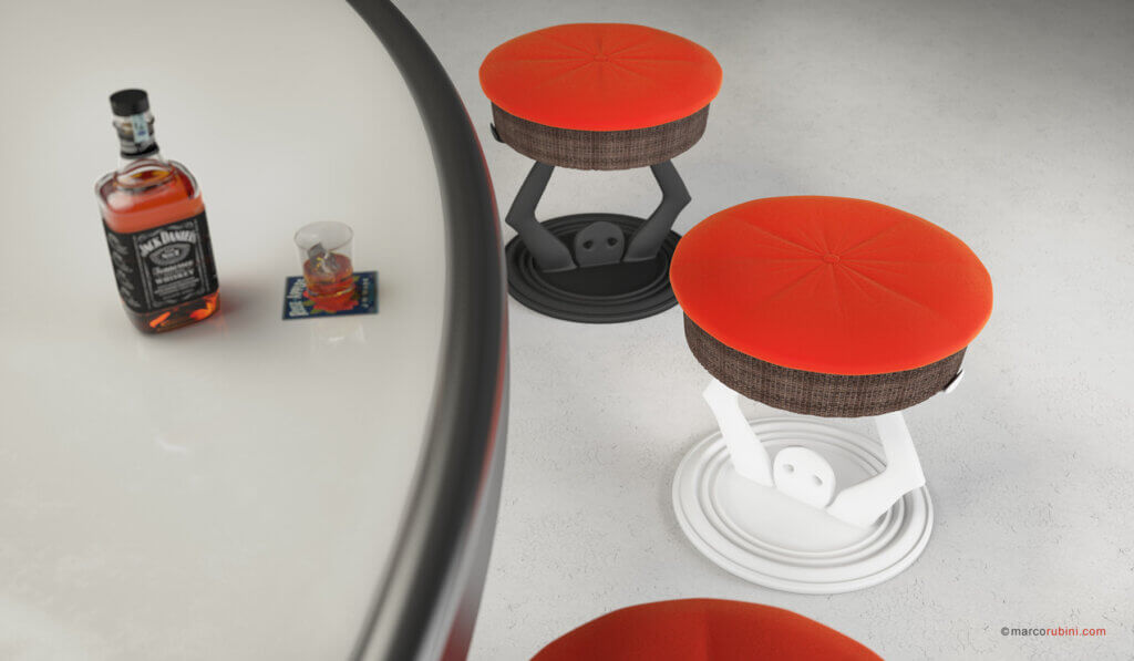 bar design vips stool